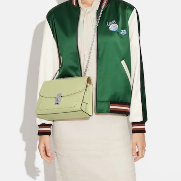 Coach Lane Shoulder Bag With Whipstitch
SV/Pale Lime - Picture 1 of 6